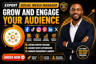 be your social media manager and marketing expert