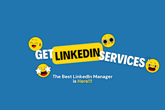 be your linkedin social media manager and data researcher