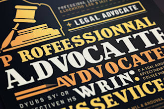 provide professional legal advocate writing services