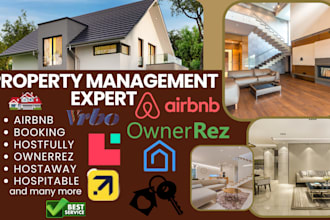 list on airbnb, lodgify, ownerrez, vrbo, guesty, hostaway, hospitable,data entry