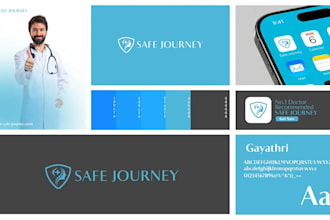 do unique healthcare medical  dental wellness clinic logo