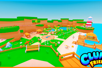 build a stylized or cartoon professional roblox map