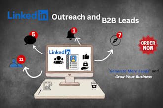 linkedin outreach and b2b lead