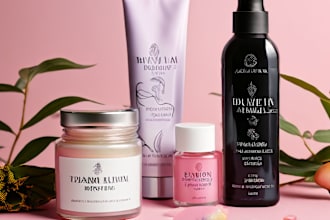 design cosmetic and skincare product label and packaging