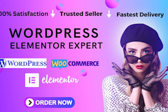 do elementor wordpress website, dynamic impressive template