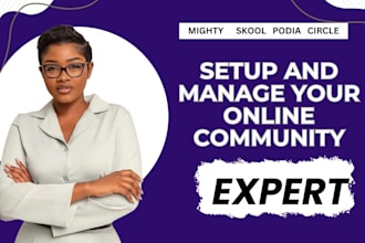 setup mighty networks circle so podia circle tribe kajabi buddyboss community