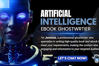 ghostwrite your ebook on artificial intelligence, metaverse, future tech