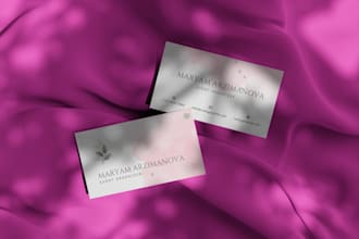 design professional minimalist business card