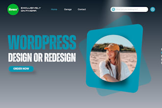design, redesign, build, rebuild, clone or revamp wordpress website