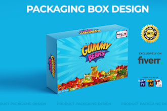 design product packaging design box design mailer box design