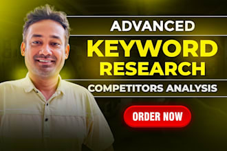 do advanced SEO keyword research and competitor analysis