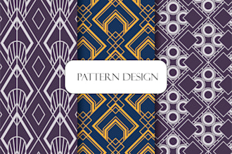 design professional seamless pattern