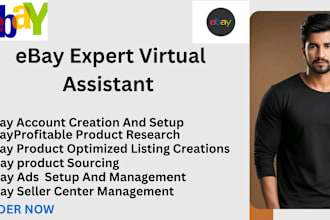 be your ebay virtual assistant, ebay listings expert