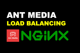 deploy ant media server cluster using nginx load balancing