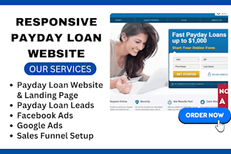 generate payday loan, mca, business loan, student loan, gambler donor leads