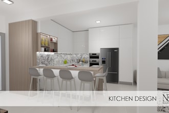 design your kitchen with renders and plans