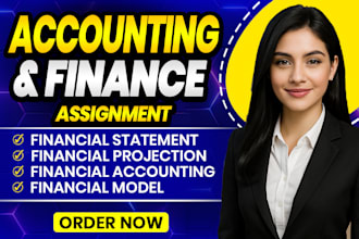 do accounting and finance task financial analysis, financial statement