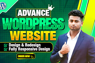 design redesign elementor wordpress website as wordpress developer