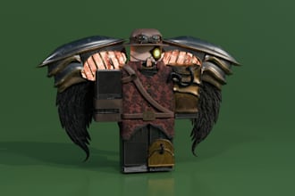 create custom 3d roblox game models and ugc items