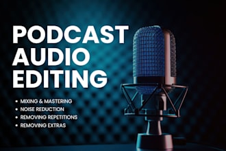 do podcast audio editing professionally