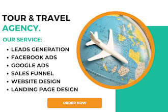 generate travel agency leads, vacation leads, insurance leads, travel website