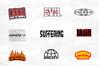 create a luxury streetwear brand logo design