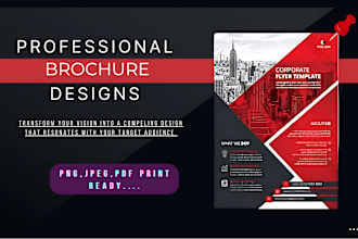 digital professional design brochure booklet pamphlet flyer poster sports church