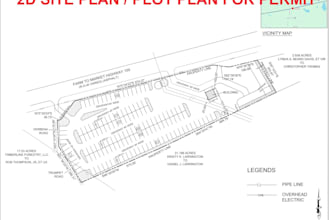draw 2d site plan plot plan location plan for permit in autocad in 24 hour
