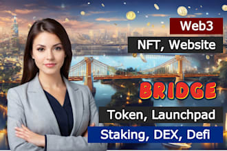 launchpad bridge dex defi dapp staking on ethereum solana ton tron sui sei