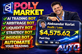 make polymarket bot and openclaw bot for auto trading