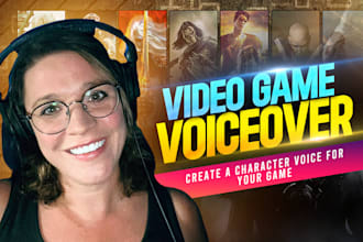 create character voiceovers for your video games