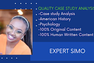 do case study analysis, american history and psychology case studies