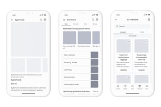 design clean and best wireframe for your mobile app