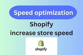 improve shopify speed optimization and increase store speed