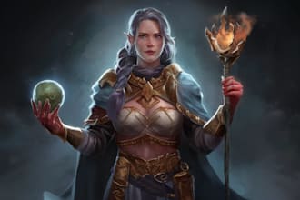 draw commissions for d and d character art illustrations