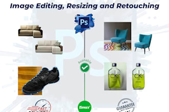 do image editing and retouching within an hour