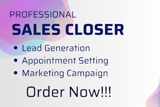virtual assistant appointment setter sales closer