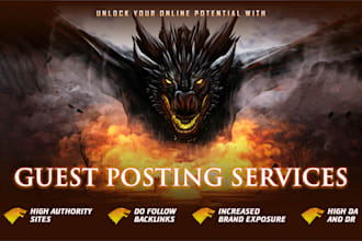 do guest posting service on high authority SEO backlinks