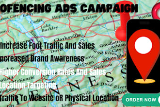 setup highly converting geofencing ads, targeted location for your business