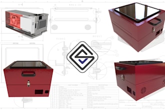 do 2d mechanical drawings and 3d industrial modeling on inventor
