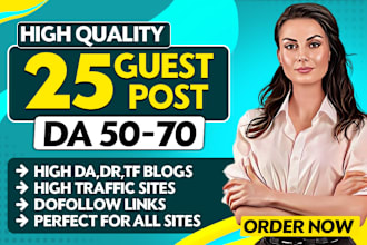 write and publish high da guest post with dofollow SEO backlinks