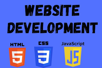 develop responsive websites using HTML5, css3, and javascript