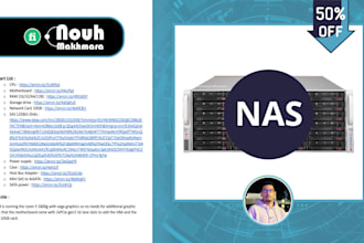 create a custom nas server part list