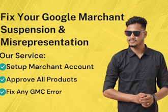 fix your google merchant center suspension, misrepresentation