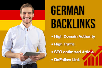 provide dofollow german backlinks contextual SEO I deutsche links