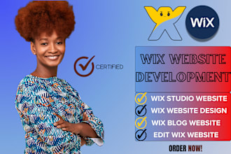 wix website design, wix studio website development, wix design, edit wix website