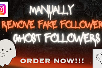 remove and clean up your ghost, bot and inactive followers