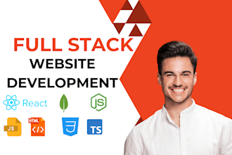 develop mern stack web app as a mern stack developer full stack web developer