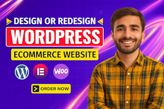 build ecommerce website online shop or webshop with wordpress woocommerce