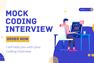 conduct mock coding interview with you as a faang expert